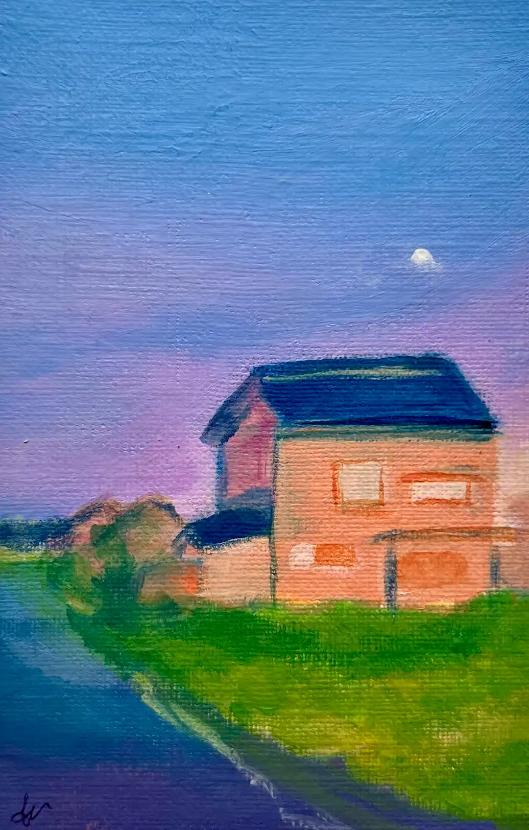 a house in a peaceful neighbourhood