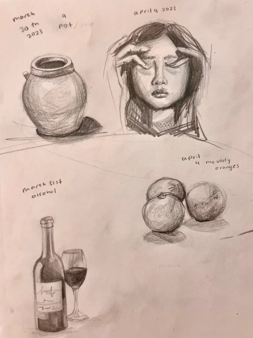 daily sketches, random
